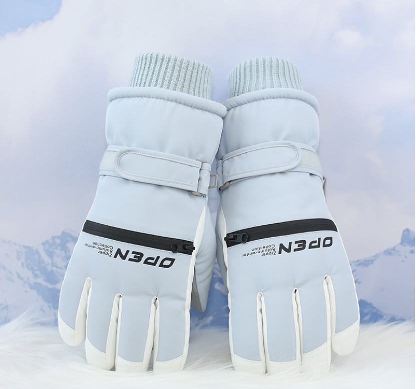 " Winter Outdoor Windproof Waterproof Thermal Sport Cycling  Ski Gloves "